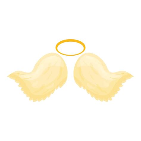 Angel wings icon, cartoon style 14334271 Vector Art at Vecteezy