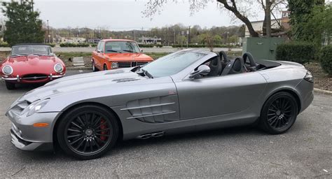 2.7k-Mile Mercedes SLR McLaren 722 S Roadster Is A Proper German Exotic ...