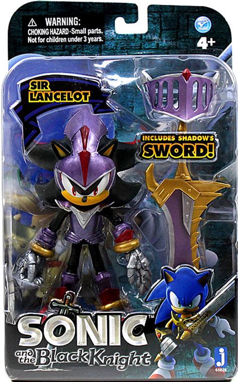 Sonic The Hedgehog Sonic and the Black Knight Sir Lancelot Shadow 5 Action Figure Purple Armor ...