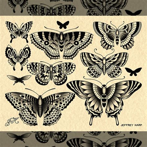 Top 73+ butterfly moth tattoos latest - in.cdgdbentre