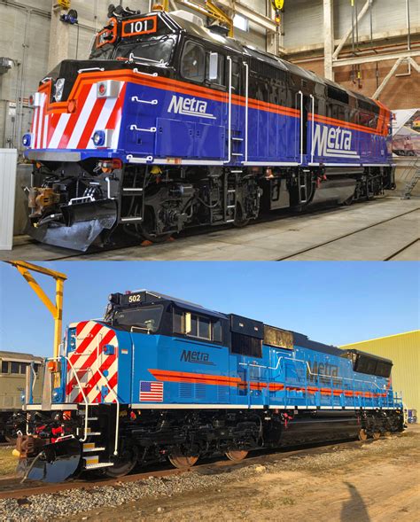 Metra’s colorful locomotive fleet - Trains