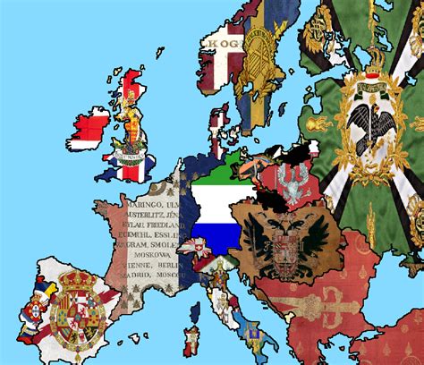 Napoleonic Wars World Map