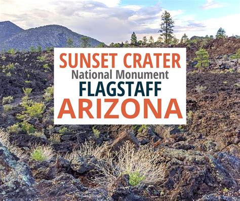 Sunset Crater Arizona's Most Recent Volcanic Activity Around Flagstaff