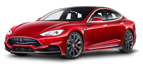 Tesla Model S Red Car PNG Image - PurePNG | Free transparent CC0 PNG Image Library