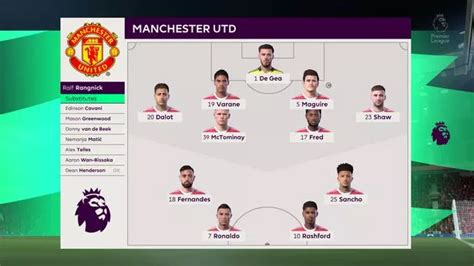 We simulated Manchester United vs Wolves to get a score prediction ...