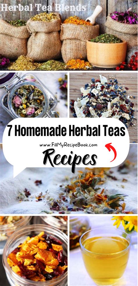 7 homemade herbal teas recipes – Artofit