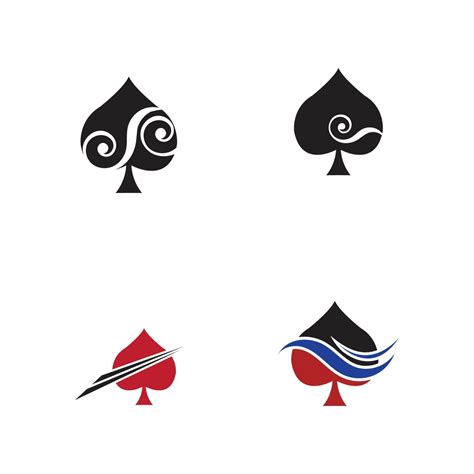 Ace of Spades icon logo design template 3487672 Vector Art at Vecteezy