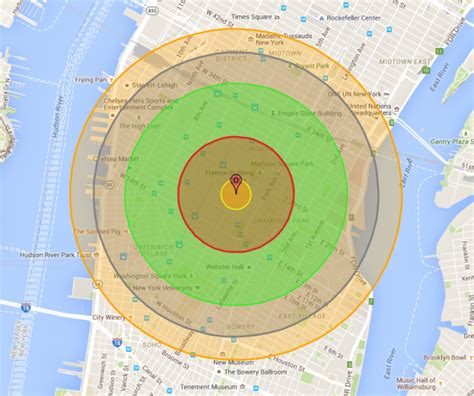 Here's what the 'Little Boy' atomic bomb dropped on Hiroshima would do to major American cities