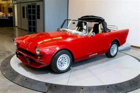 Classic 1961 Sunbeam Alpine Convertible For Sale. Price 14 500 USD - Dyler