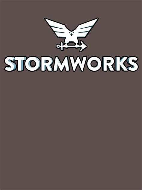 "Stormworks Logo" T-shirt for Sale by geometa-merch | Redbubble