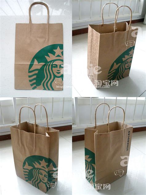 Simple shopping bag from Starbucks. I like the idea of the design on ...