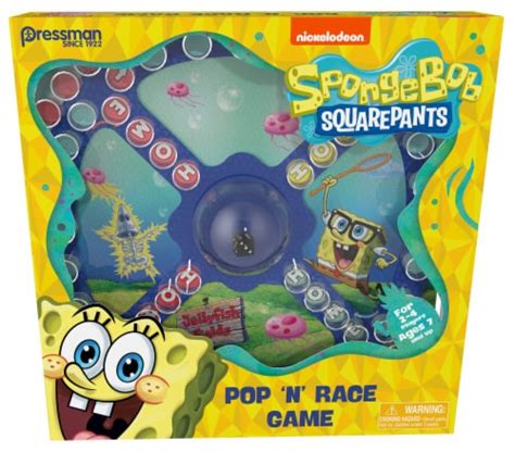 Pressman SpongeBob SquarePants Pop ‘N’ Race Game, 1 ct - QFC