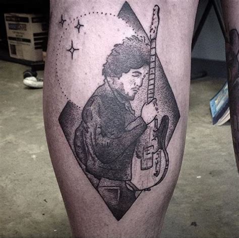 Bruce Springsteen tattoo | Bruce springsteen, Tattoos, Geometric tattoo