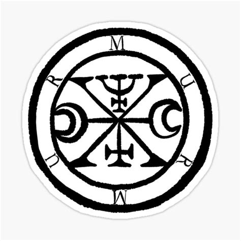 "Murmur Sigil" Sticker for Sale by Sochijelly | Redbubble