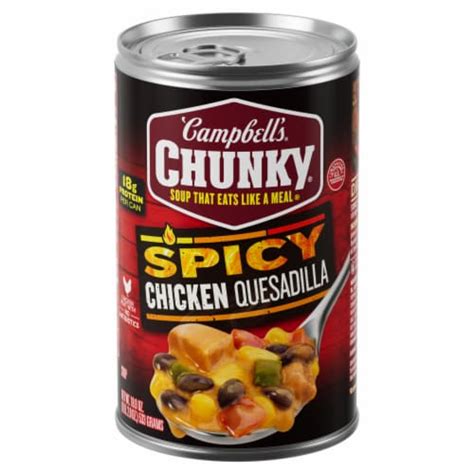 Campbell's® Chunky® Spicy Chicken Quesadilla Soup, 18.8 oz - Kroger