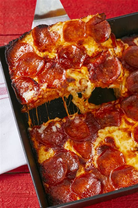 Detroit Style Pizza Recipe