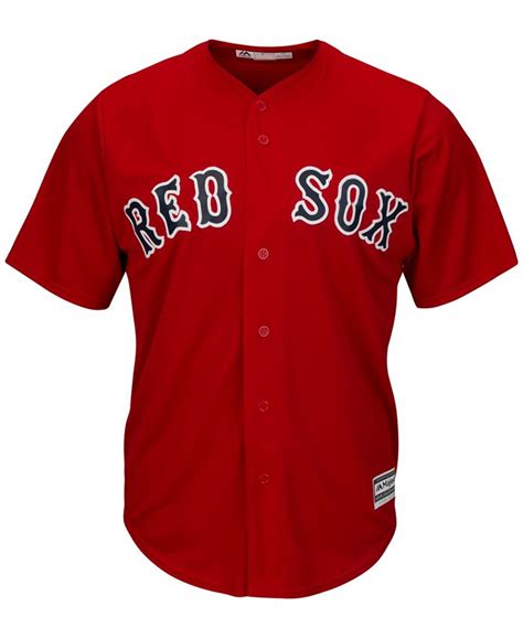 Majestic Men's Boston Red Sox Replica Jersey - Macy's