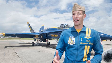 Blue Angels pilot talks Pensacola Beach air show, Super Hornet, weather