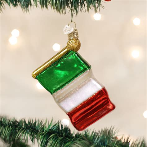 Limited Edition Italian Flag Glass Ornament - 50% OFF While Supplies Last