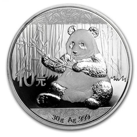 2017 China Panda Silver Coin 30g - GoldSilver Central Pte Ltd