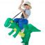 Inflatable Riding Dinosaur Costume For Kids | Costume Party World