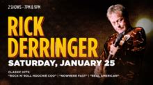 Rick Derringer Tour Announcements 2023 & 2024, Notifications, Dates ...