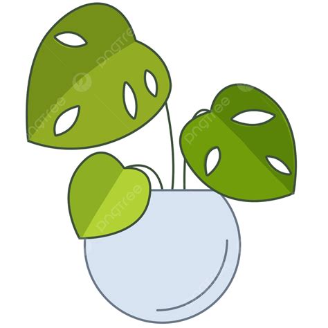 Green Potted Plants PNG Picture, Green Potted Plant, Leaves, Plant, Leaf PNG Image For Free Download