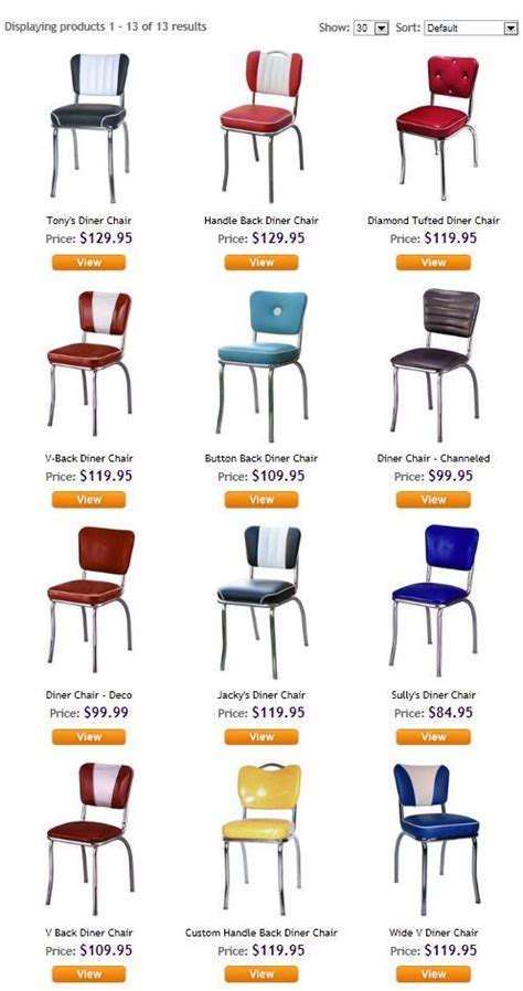 several different chairs are on sale for $ 10, 99 and the price is up