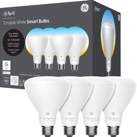 Best Buy: C by GE BR30 Bluetooth Smart LED Floodlight Bulb with Google ...