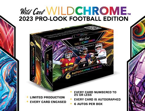 2023 Wild Card WildChrome Pro-Look Football Edition