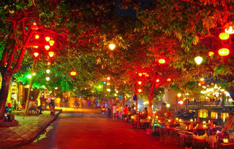 Mysterious Hoi An Ancient Town of Vietnam at Night