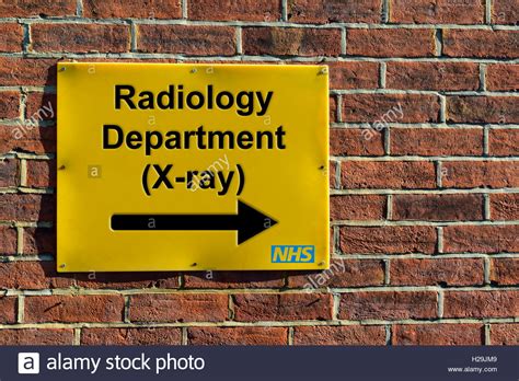 Radiology Department Signage High Resolution Stock Photography and Images - Alamy