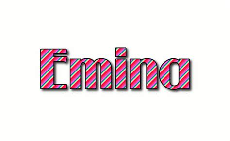 Emina Logo | Free Name Design Tool from Flaming Text