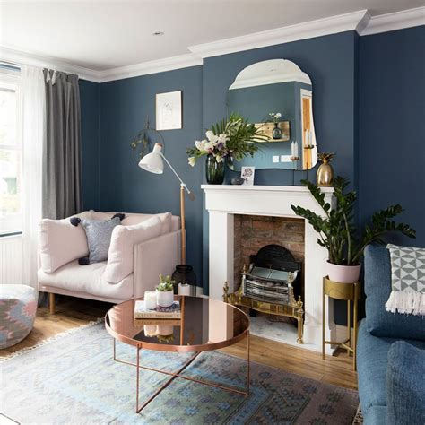 Blue living room ideas – 30 decorating schemes in shades from sky blue ...