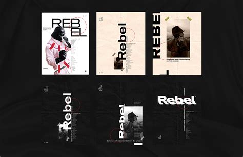 Rebel -- Poster Design Series Vol 1 on Behance