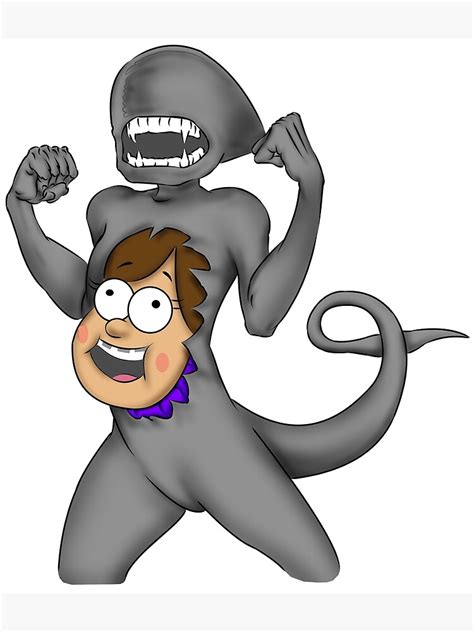 "Mabel Chestburster Gravity Falls, Alien Fan art" Poster for Sale by darius808 | Redbubble