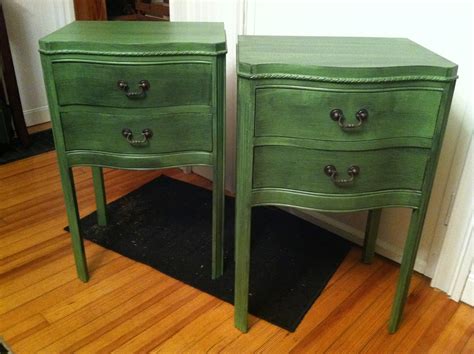 The Blessed Nest: Stunning Set of Antique Nightstands For Sale!