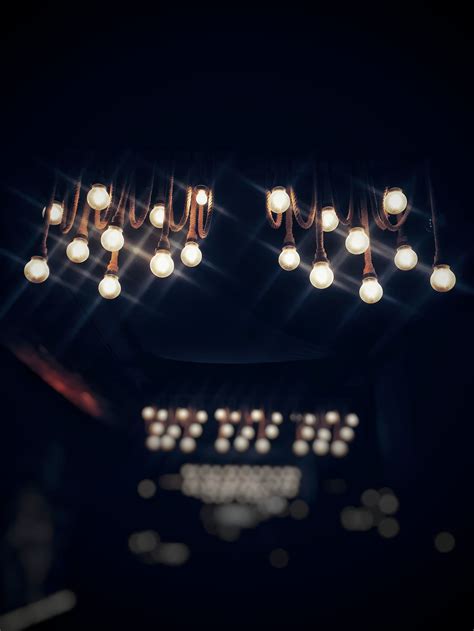 Lighted Bulbs · Free Stock Photo