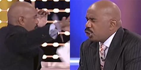 Steve Harvey Had a Shocking Outburst After ‘Family Feud’ Contestant Causes Awkward Moment