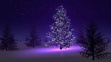 Christmas Tree with Light Decorations Wallpaper, HD Holidays 4K Wallpapers, Images and ...