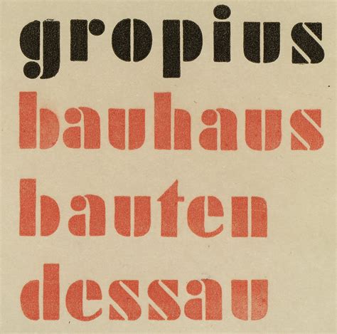 Bauhaus Font