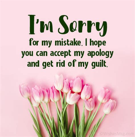 100+ Sorry Messages and Apology Quotes | WishesMsg