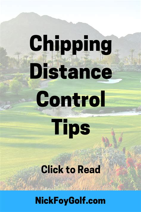 Chipping Distance Control Tips for Junior Golfers - Nick Foy Golf in ...