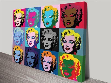 Pop Art Marilyn Monroe Wall Art by Warhol Killara Sydney Australia