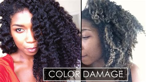 Why Heat + Color Damage SUCKS with Pictures | Natural Hair - YouTube