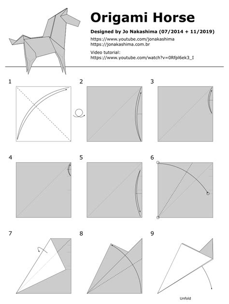 Origami Horse - Jo Nakashima