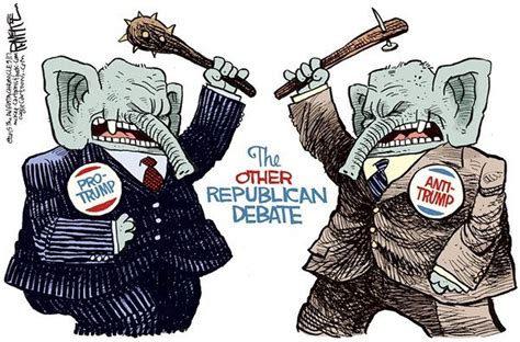 The Republican debate you might have missed: A PennLive editorial cartoon - pennlive.com