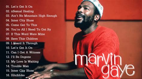 Marvin Gaye Greatest Hits Full Album Best Songs Of Marvin Gaye Collection 2020 - YouTube