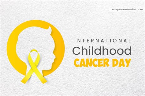 International Childhood Cancer Day 2023 In The United States: Theme ...