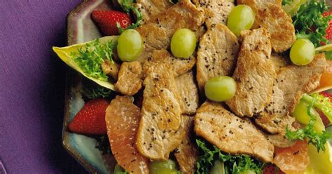 Fruited Pork Tenderloin Salad Recipe | Yummly